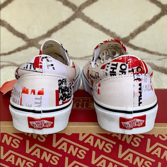 •VANS CLASSIC SLIP ON PACKING TAPE Blcdblc men’s• - Picture 8 of 16